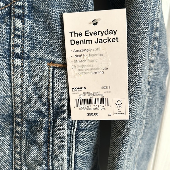 Brand new denim jacket - Picture 3 of 4